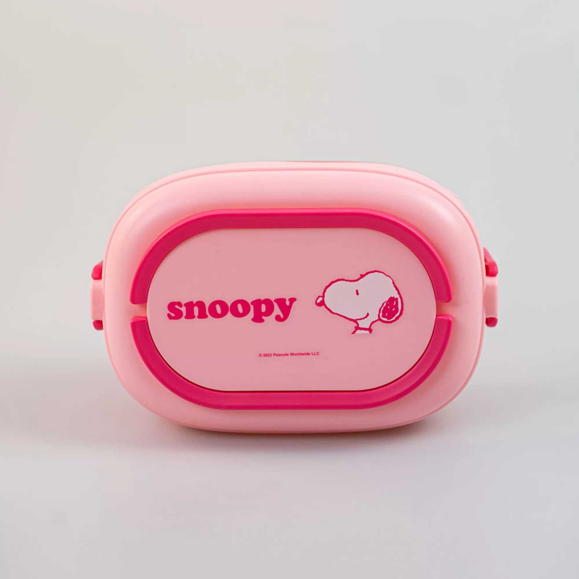 MINISO Disney-Porta Pranzo Snoopy Due Piani Con Posate