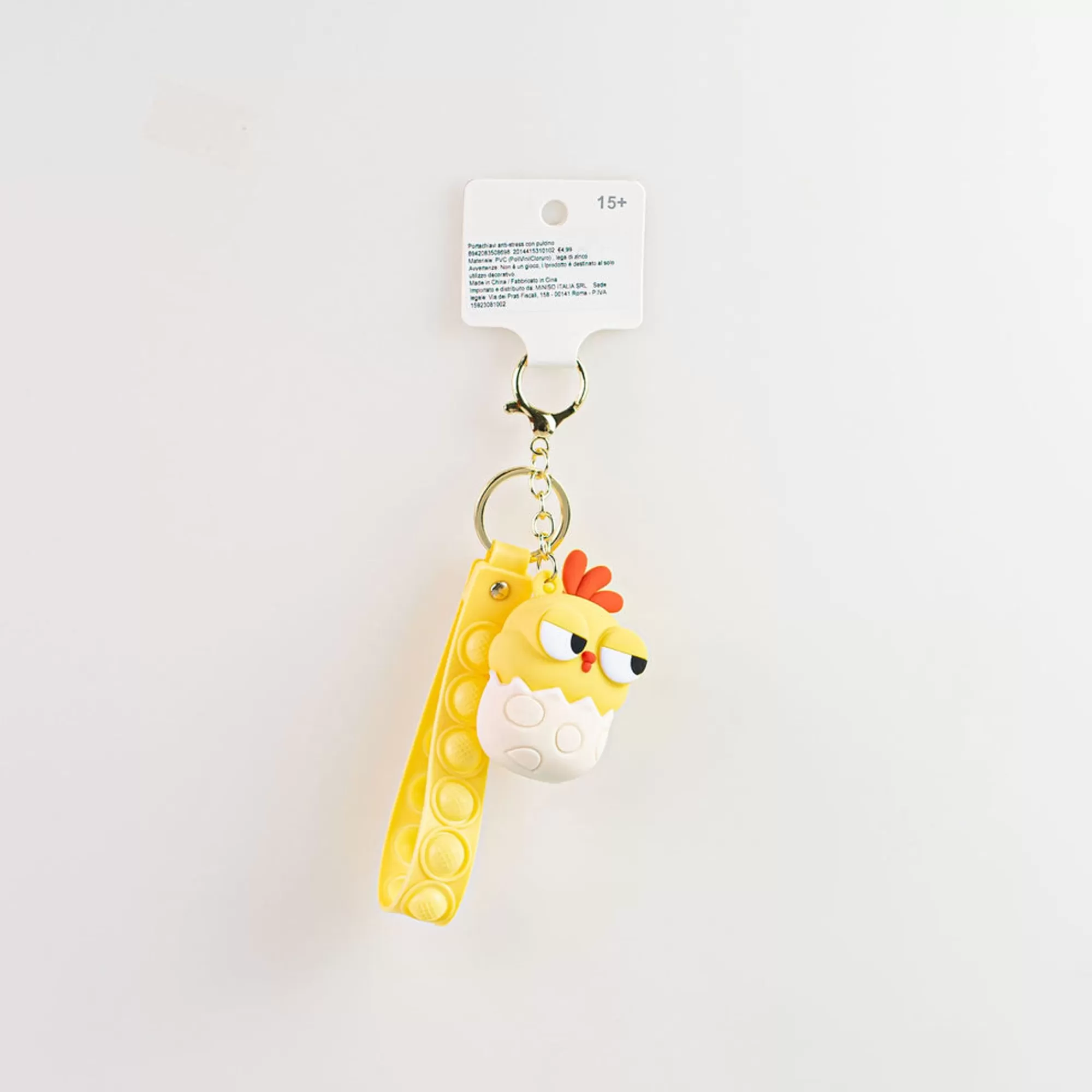 MINISO Borse & Zaini-Portachiavi Antistress - Pulcino