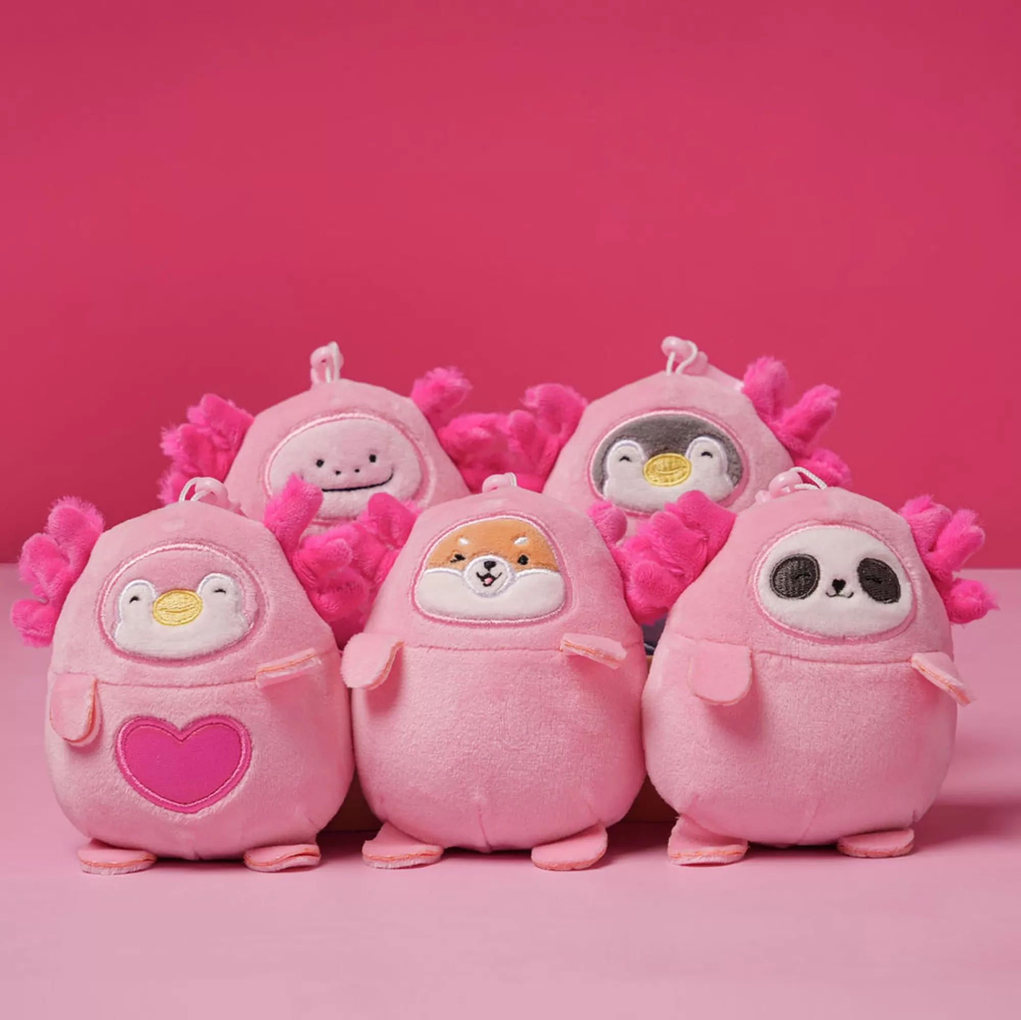 MINISO Borse & Zaini-Portachiavi Axolotl (1 Pz)