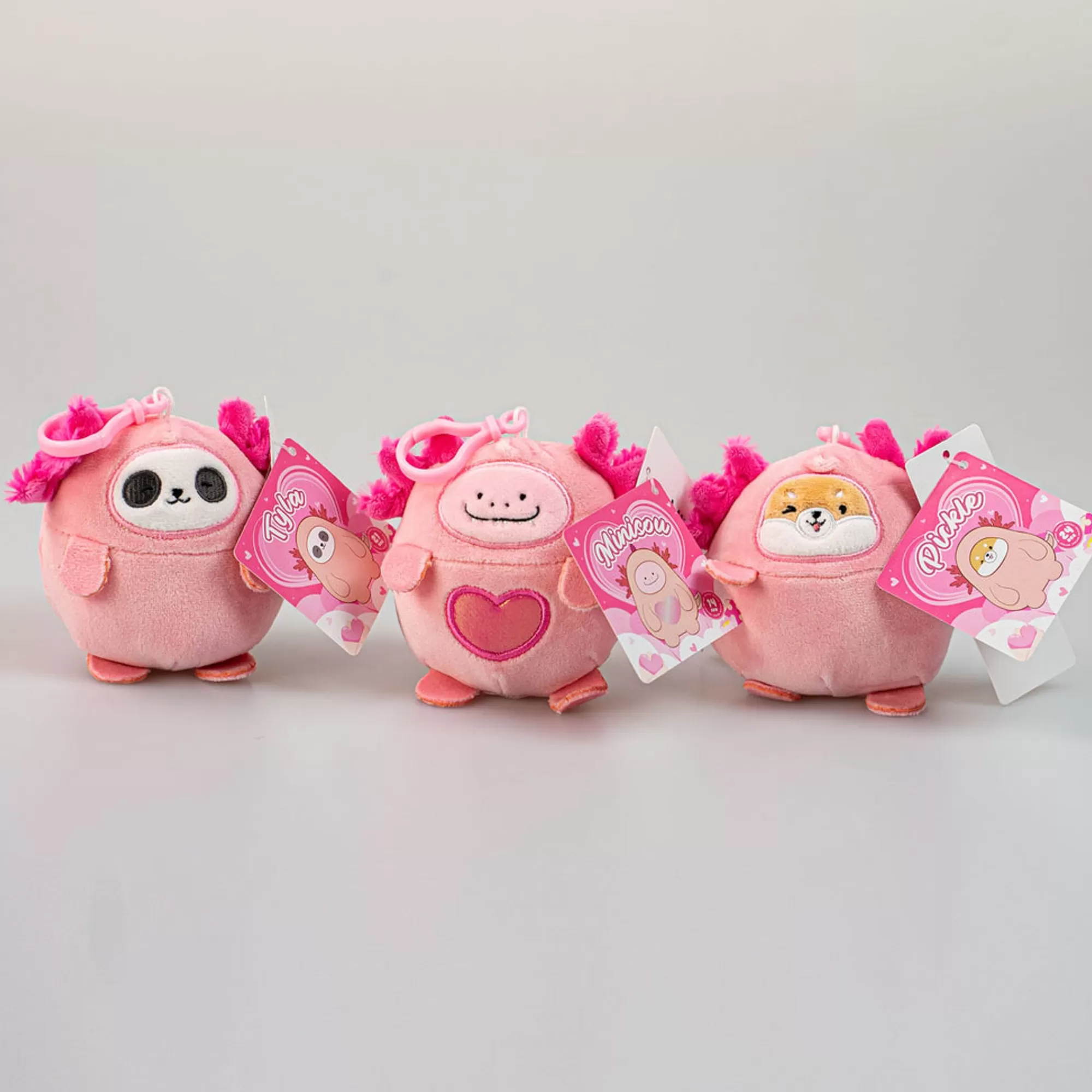 MINISO Borse & Zaini-Portachiavi Axolotl (1 Pz)