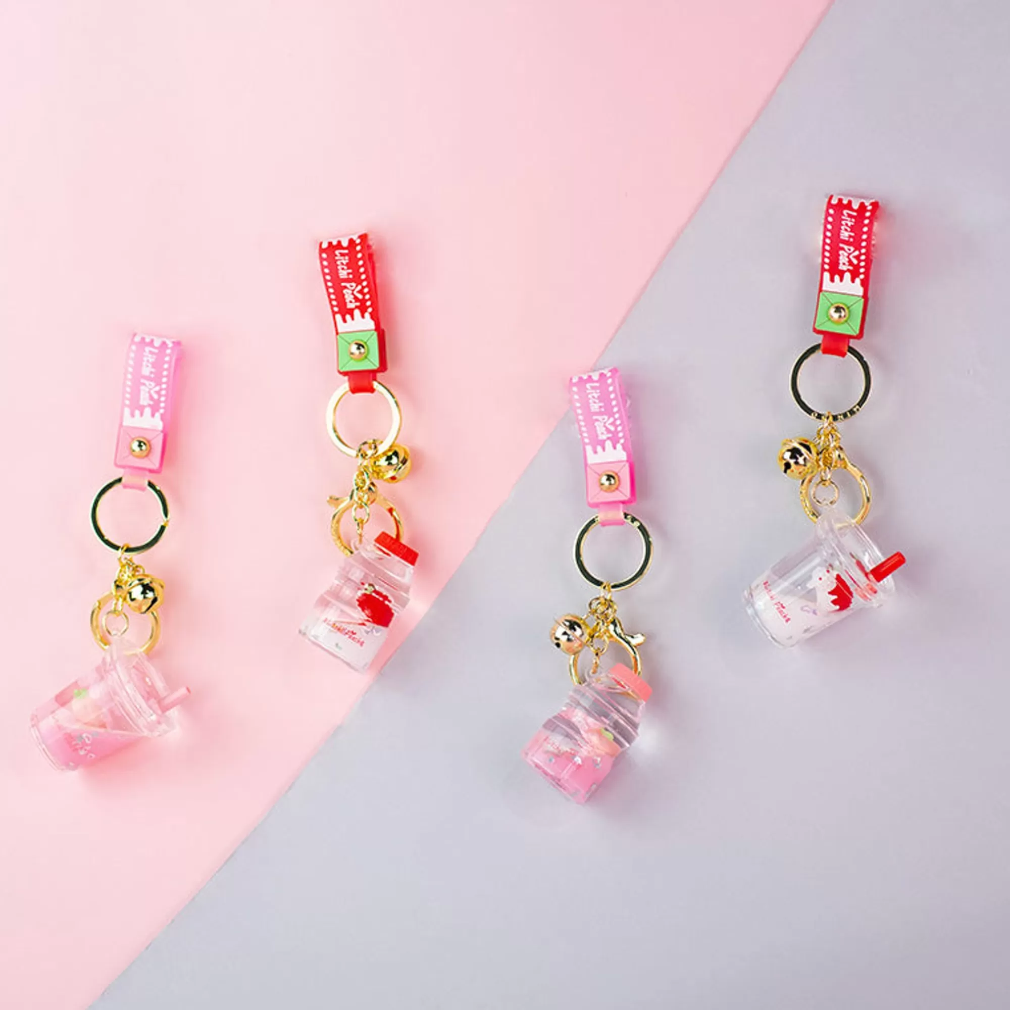 MINISO Portachiavi-Portachiavi Bibite - (1Pz)