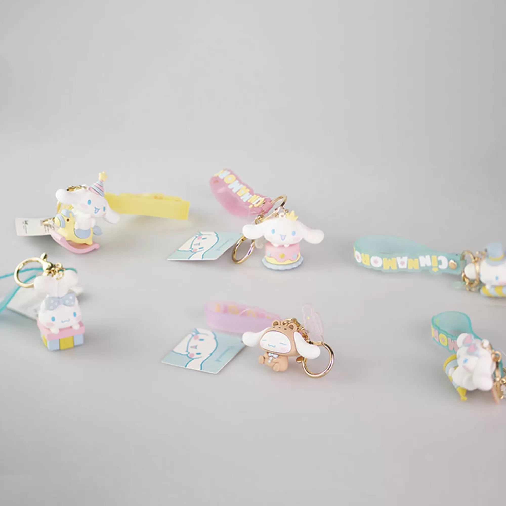 MINISO Sanrio-Portachiavi Cinnamoroll Party (1Pz)