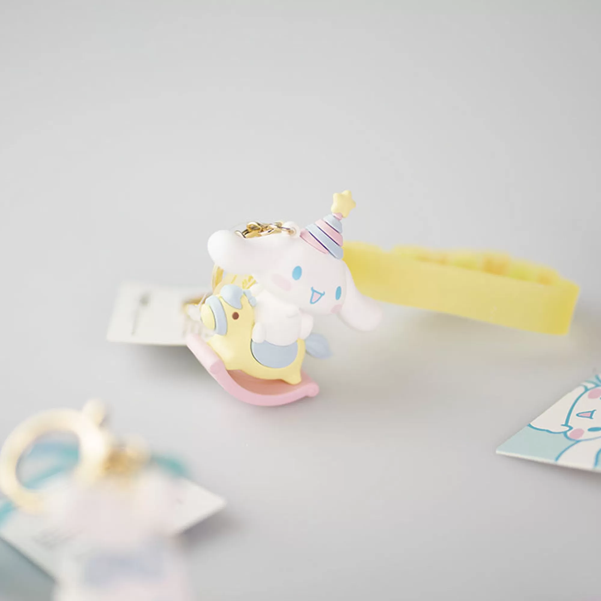 MINISO Sanrio-Portachiavi Cinnamoroll Party (1Pz)