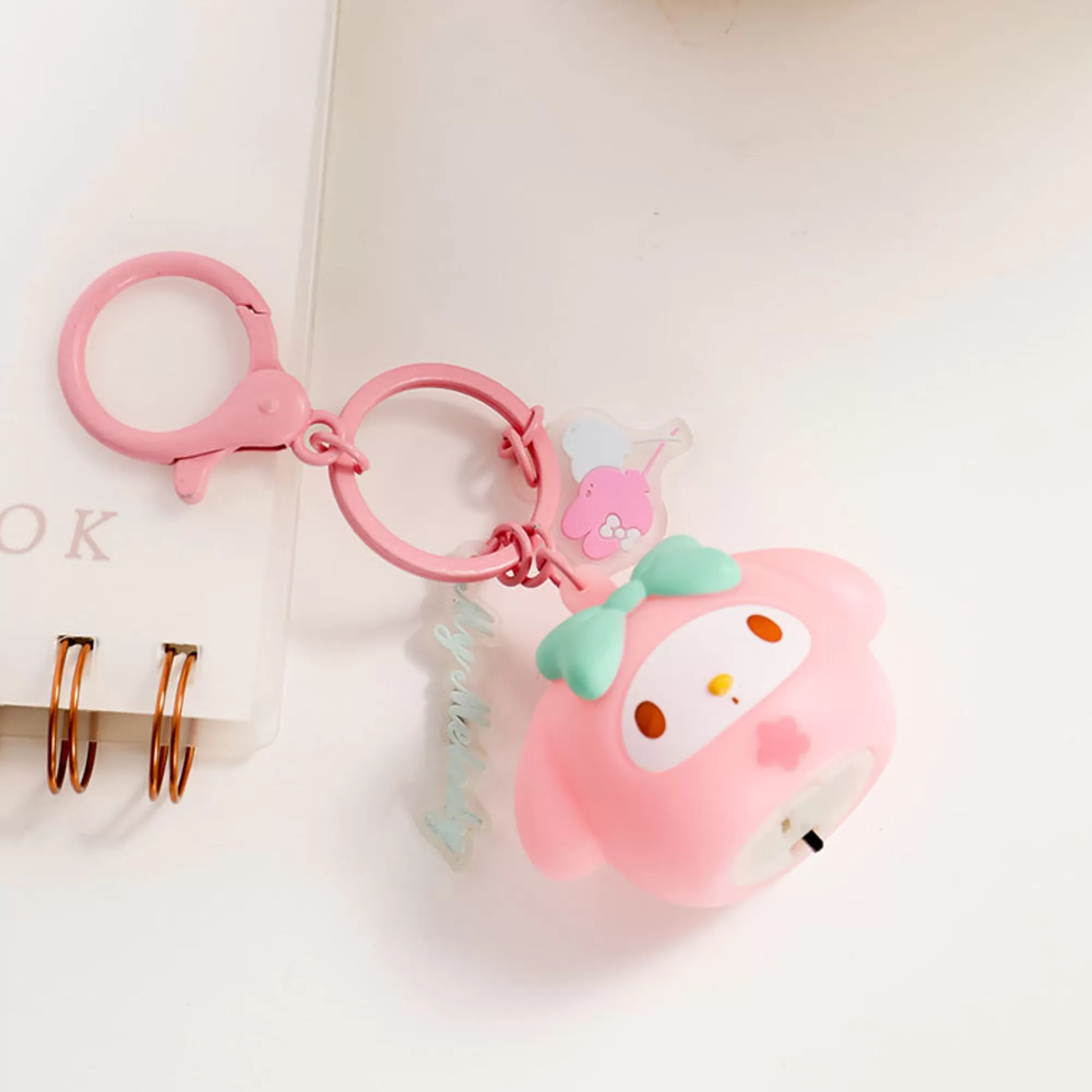 MINISO Sanrio-Portachiavi Luminoso My Melody