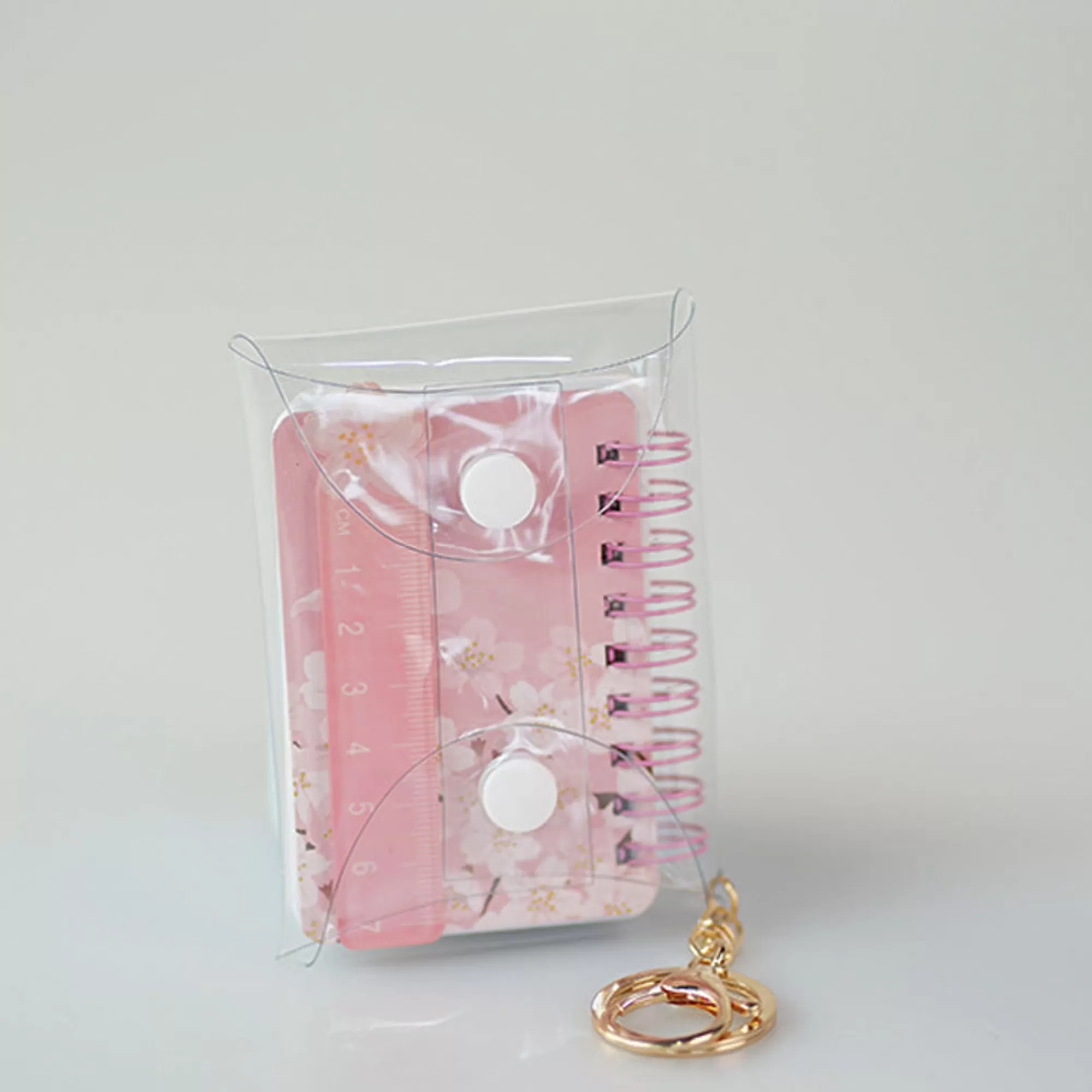 MINISO Borse & Zaini-Portachiavi Notebook - Sakura Blossom (1Pz)