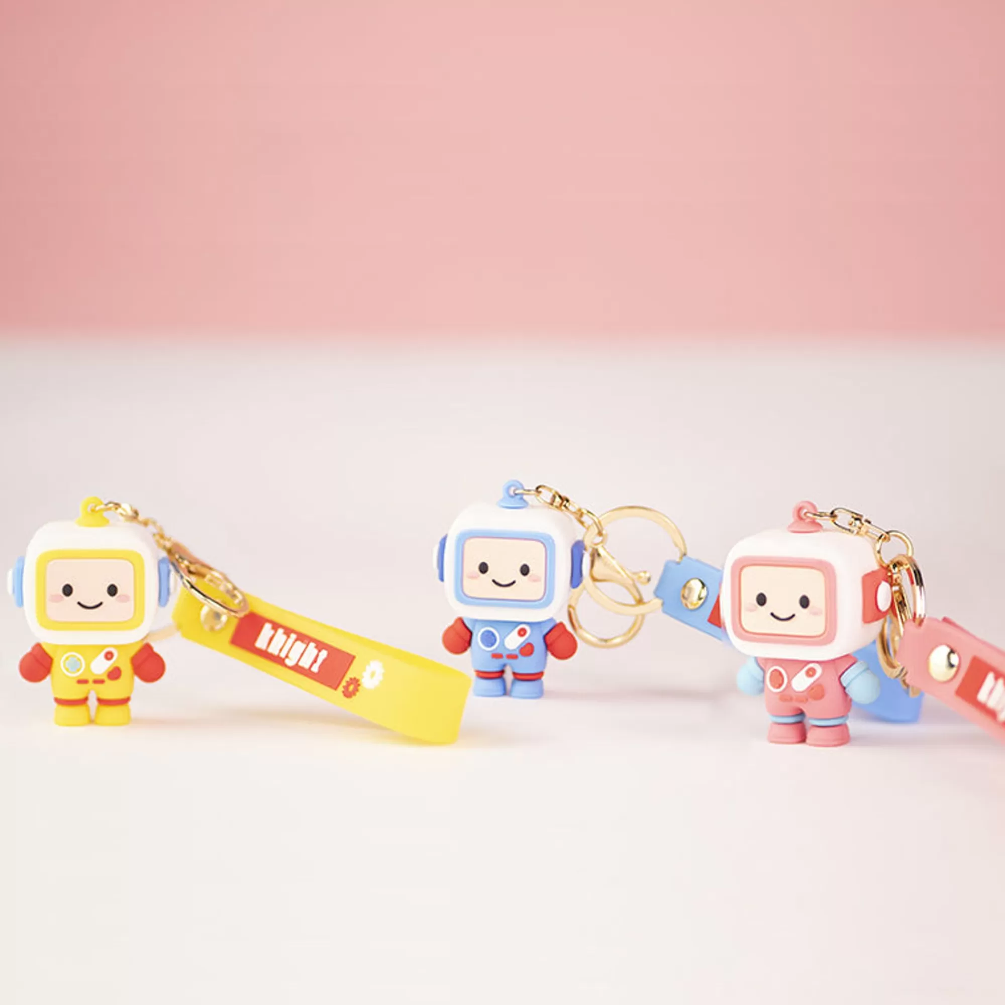 MINISO Borse & Zaini-Portachiavi Robot (1Pz)