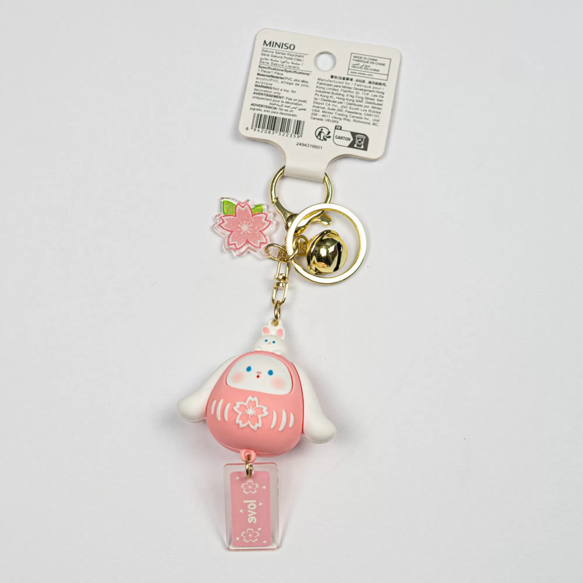 MINISO Borse & Zaini-Portachiavi Sakura