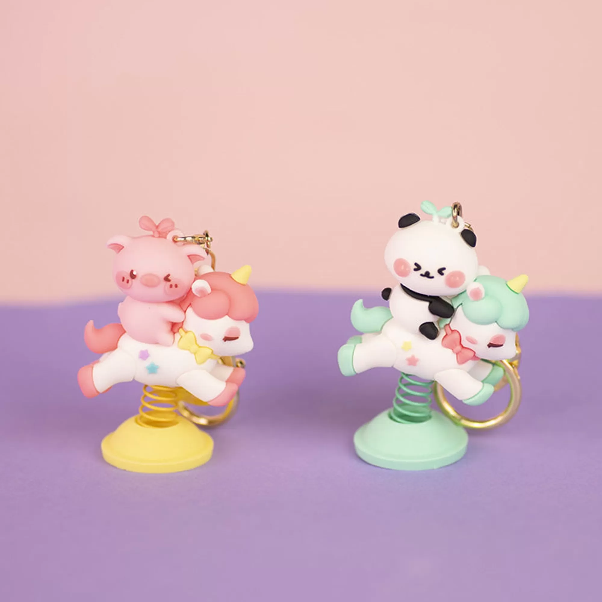 MINISO Borse & Zaini-Portachiavi Unicorno - (1Pz)
