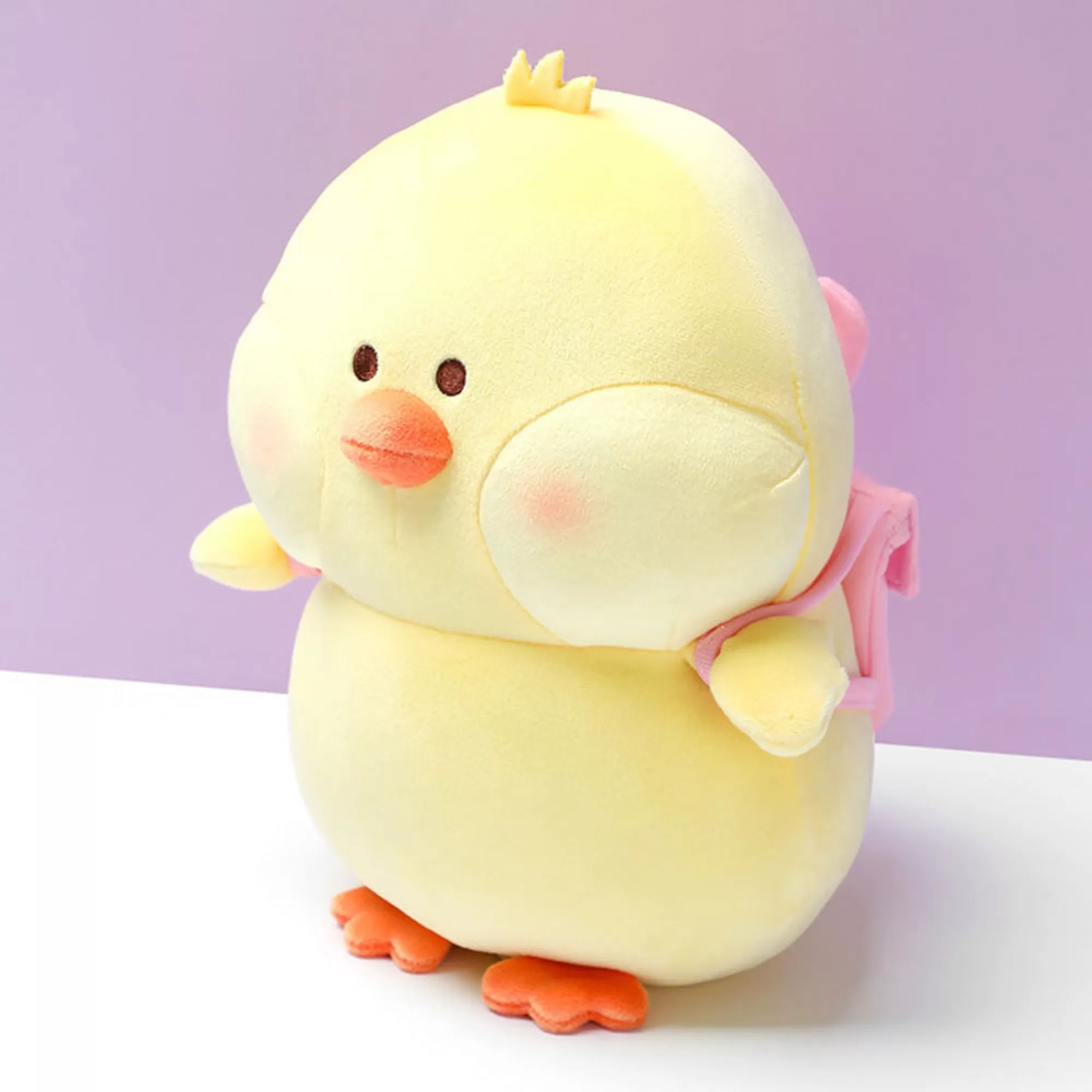 MINISO Peluches-Pulcino Bibi Con Zainetto