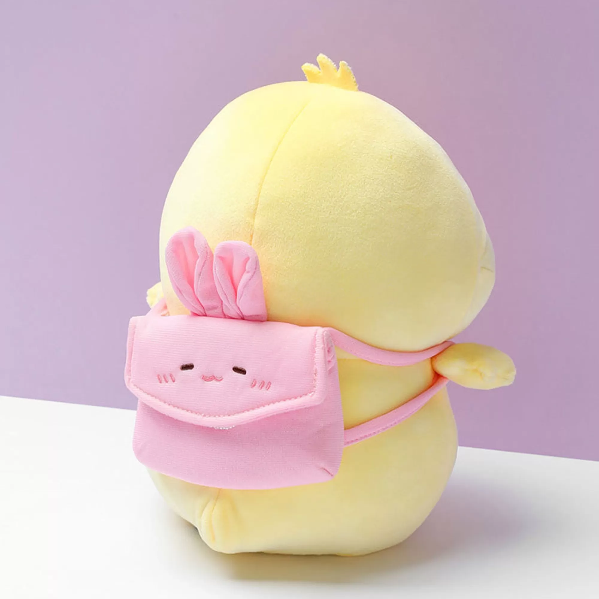 MINISO Peluches-Pulcino Bibi Con Zainetto