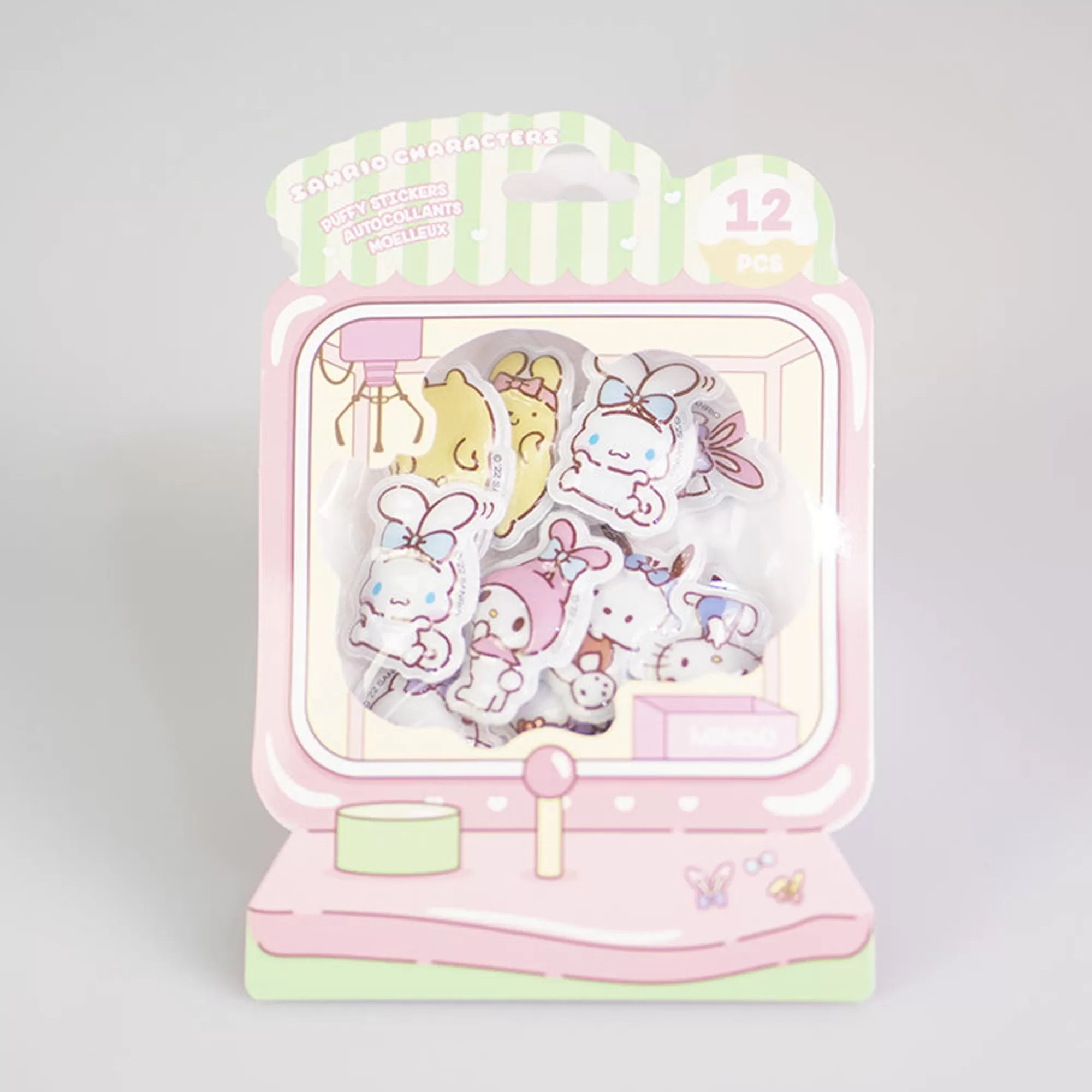MINISO Altra Cancelleria-Sanrio Characters Puffy Stickers (1Pack)