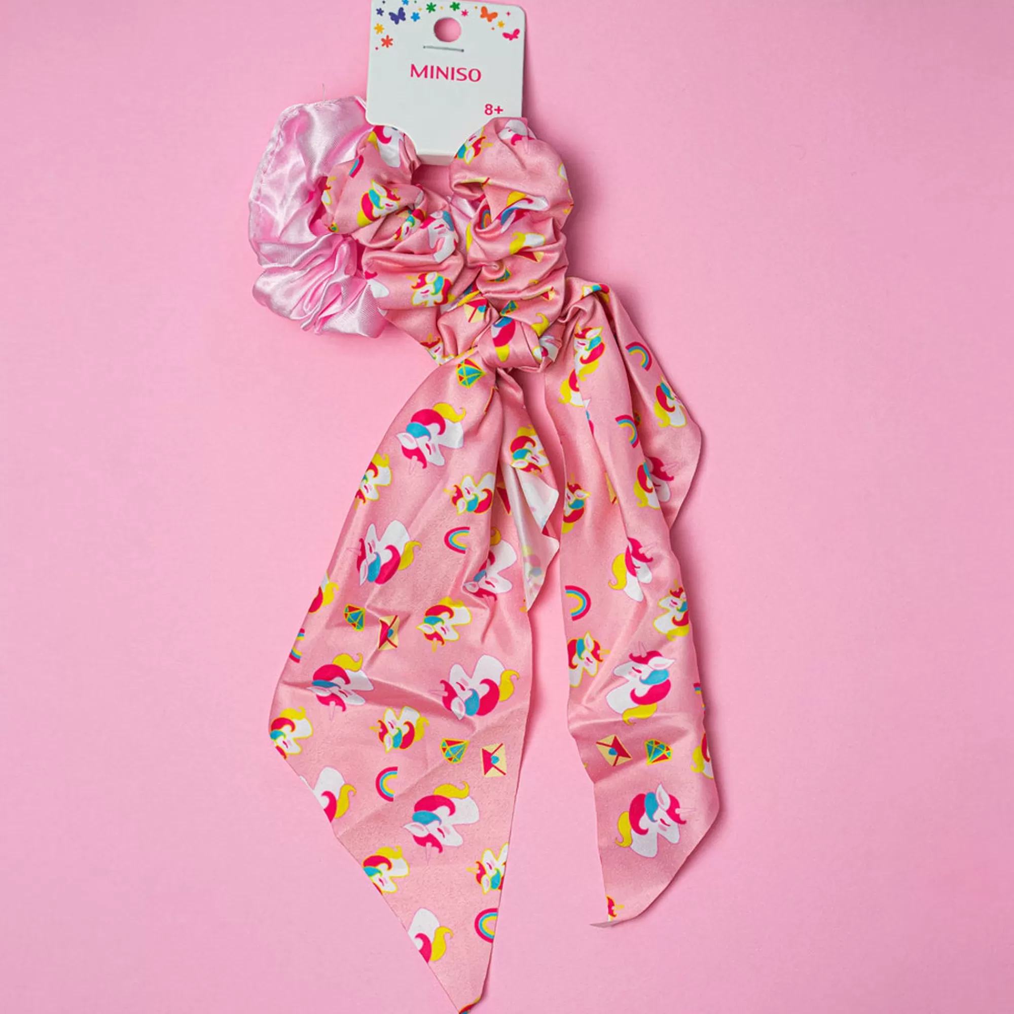 MINISO Accessori Capelli-Scrunchies Unicorno (2Pz)