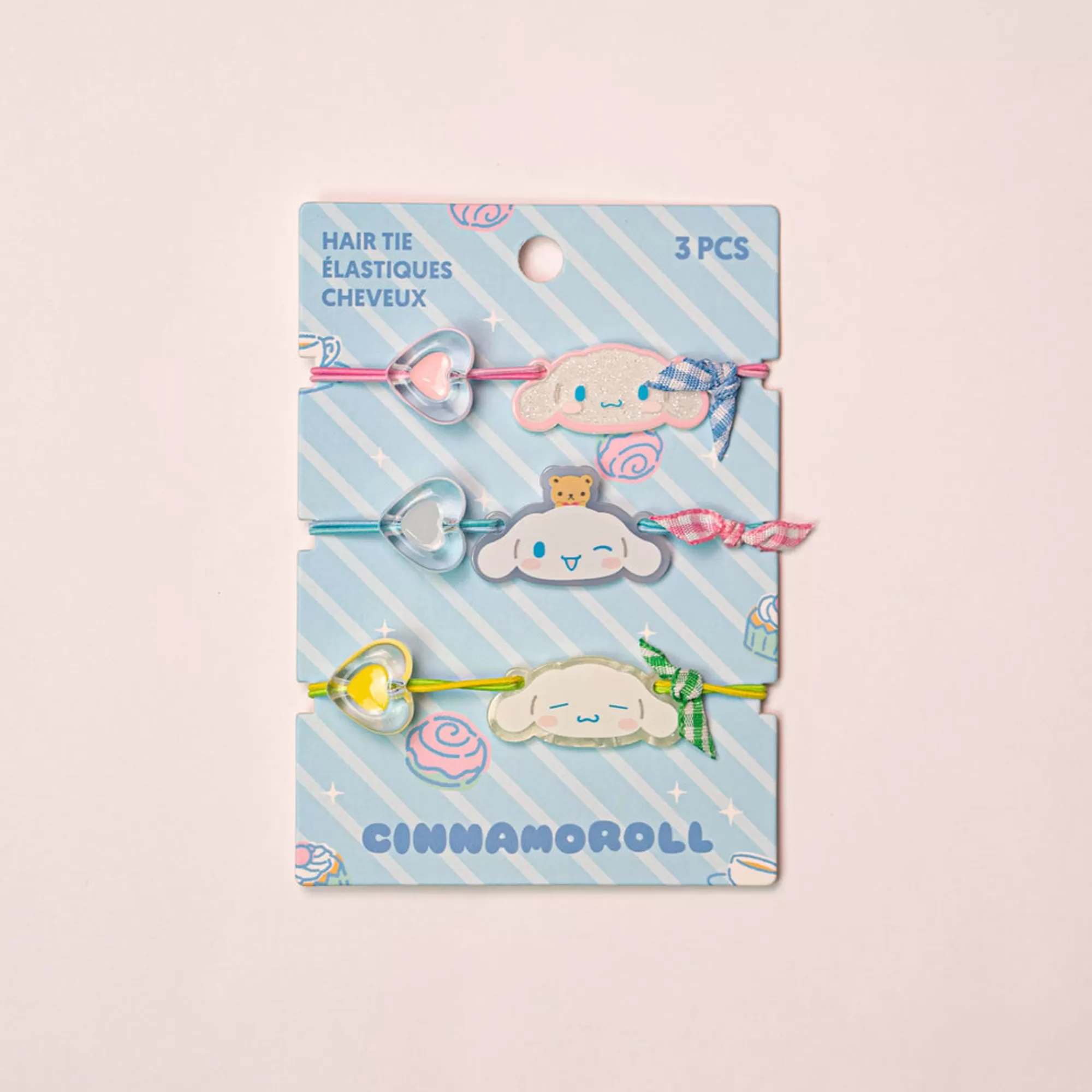 MINISO Sanrio-Set 3 Elastici - Sanrio (1Pz)