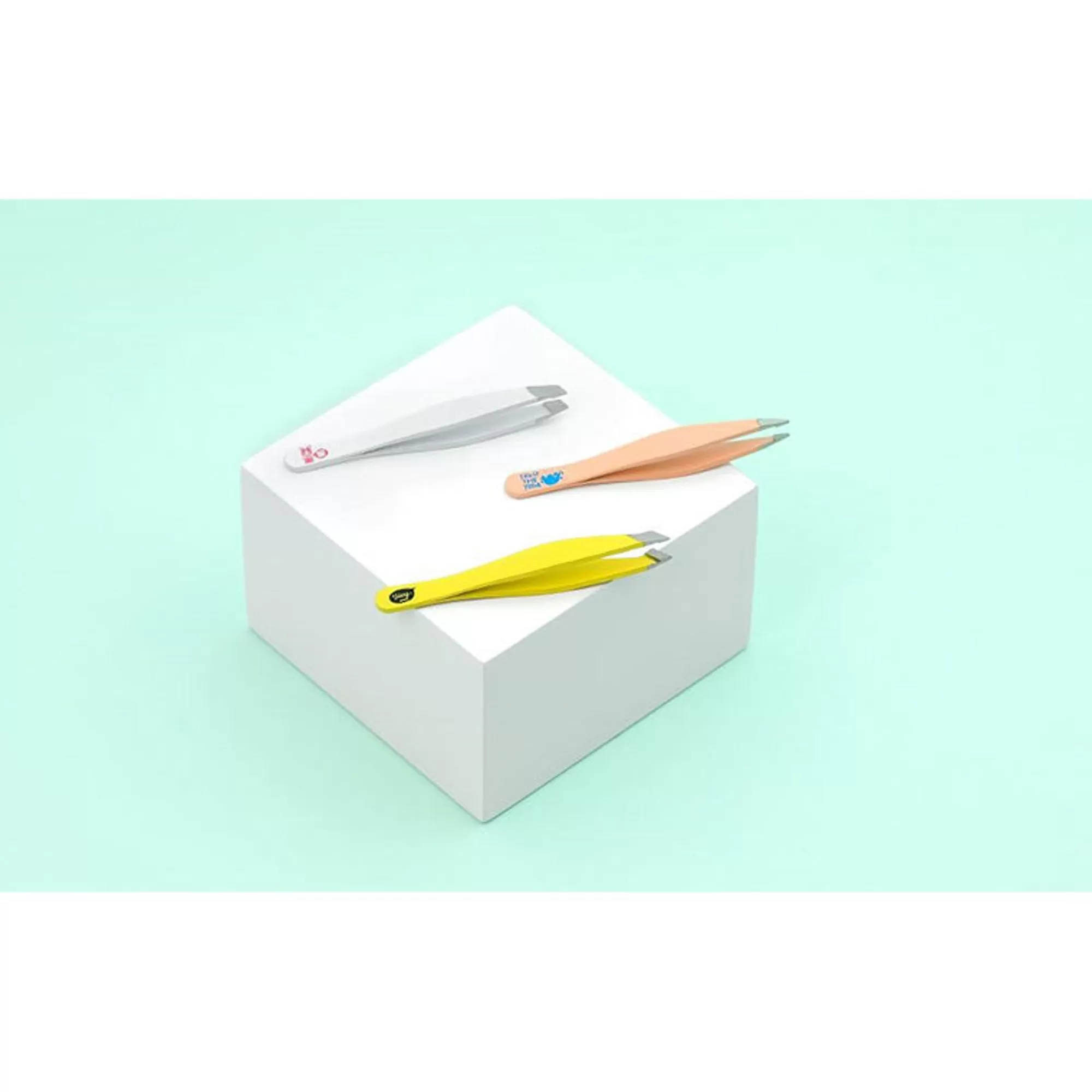 MINISO Make Up Tools-Set 3 Pinzette Sopracciglia