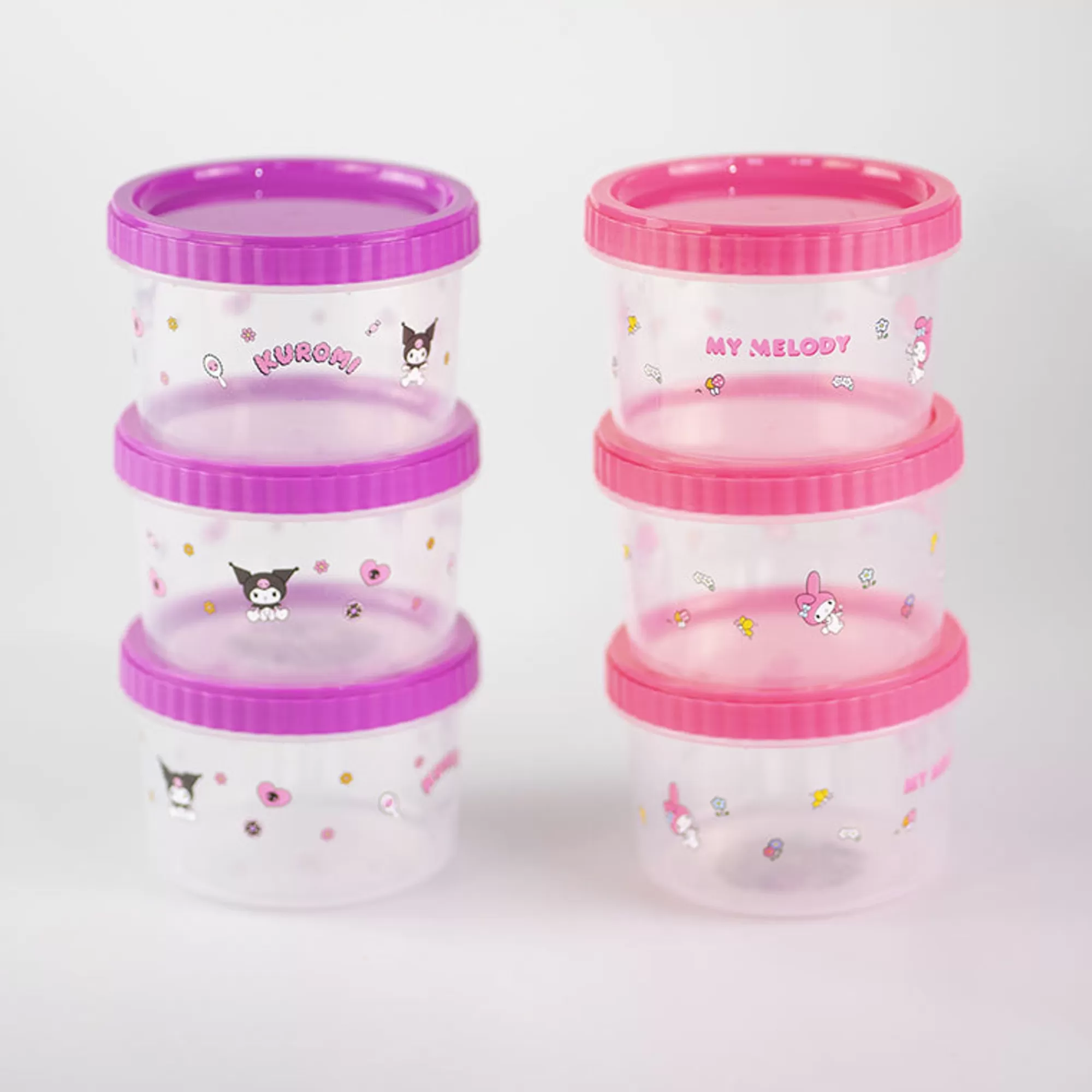 MINISO Sanrio-Set 3 Porta Pranzo Kuromi