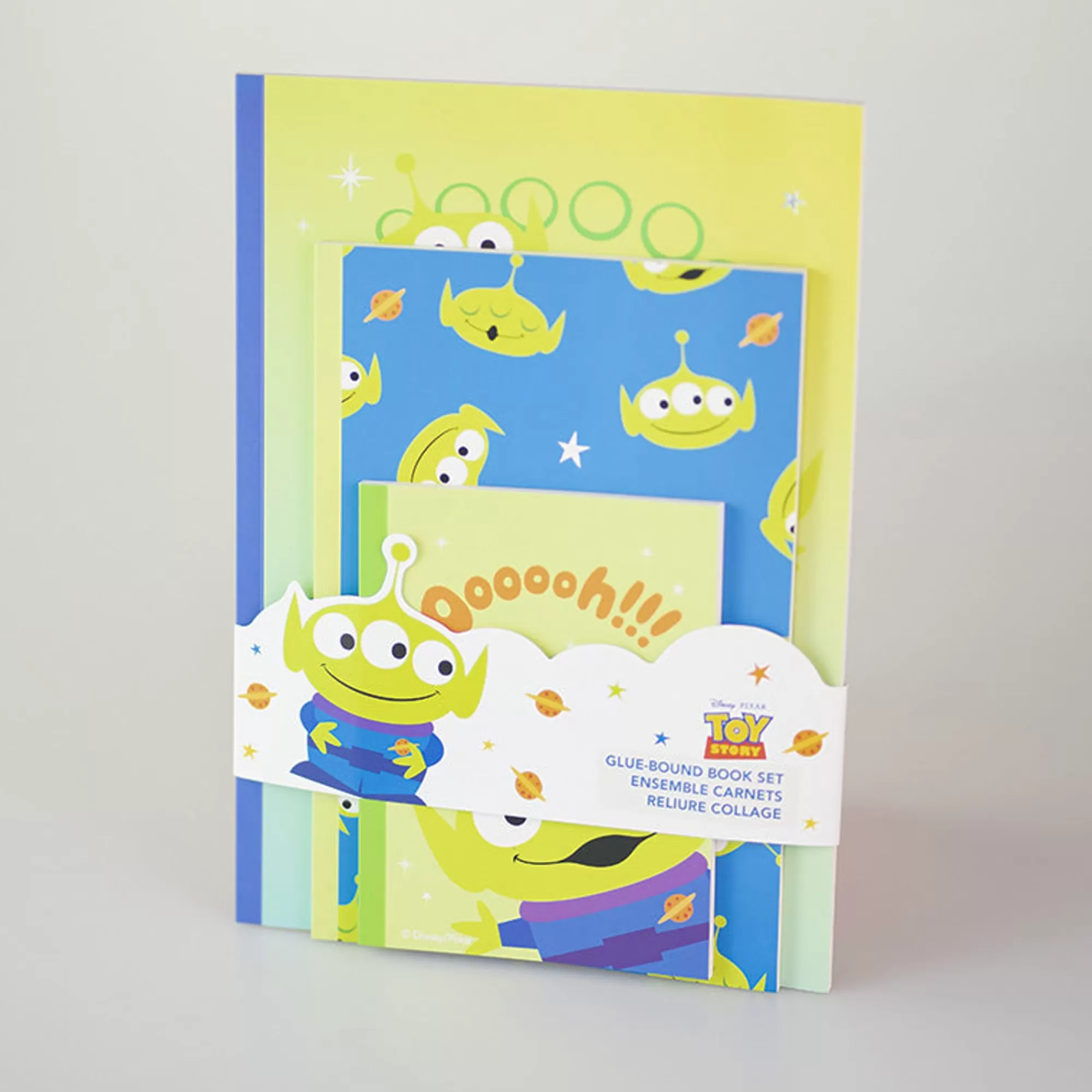 MINISO Toy Story-Set 3 Quaderni - Alien Toy Story