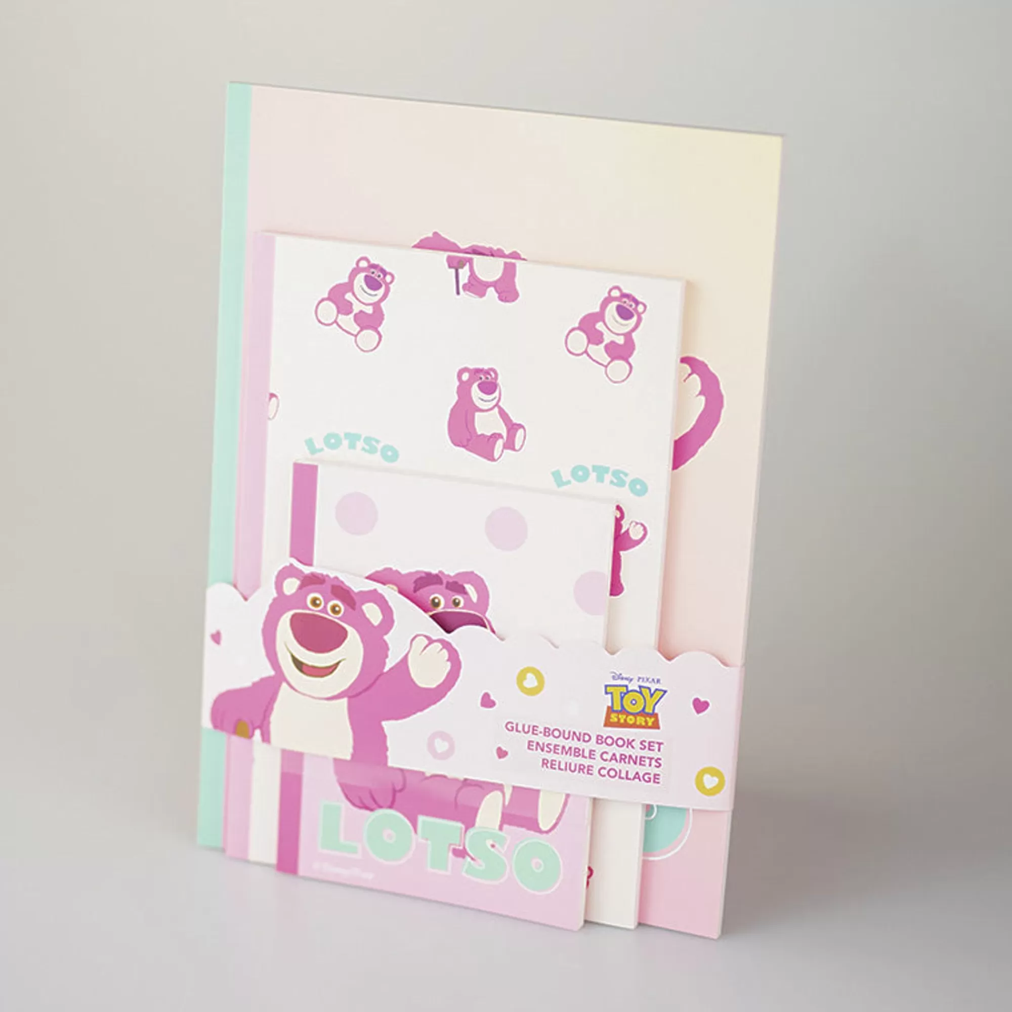 MINISO Notebook-Set 3 Quaderni - Lotso Toy Story