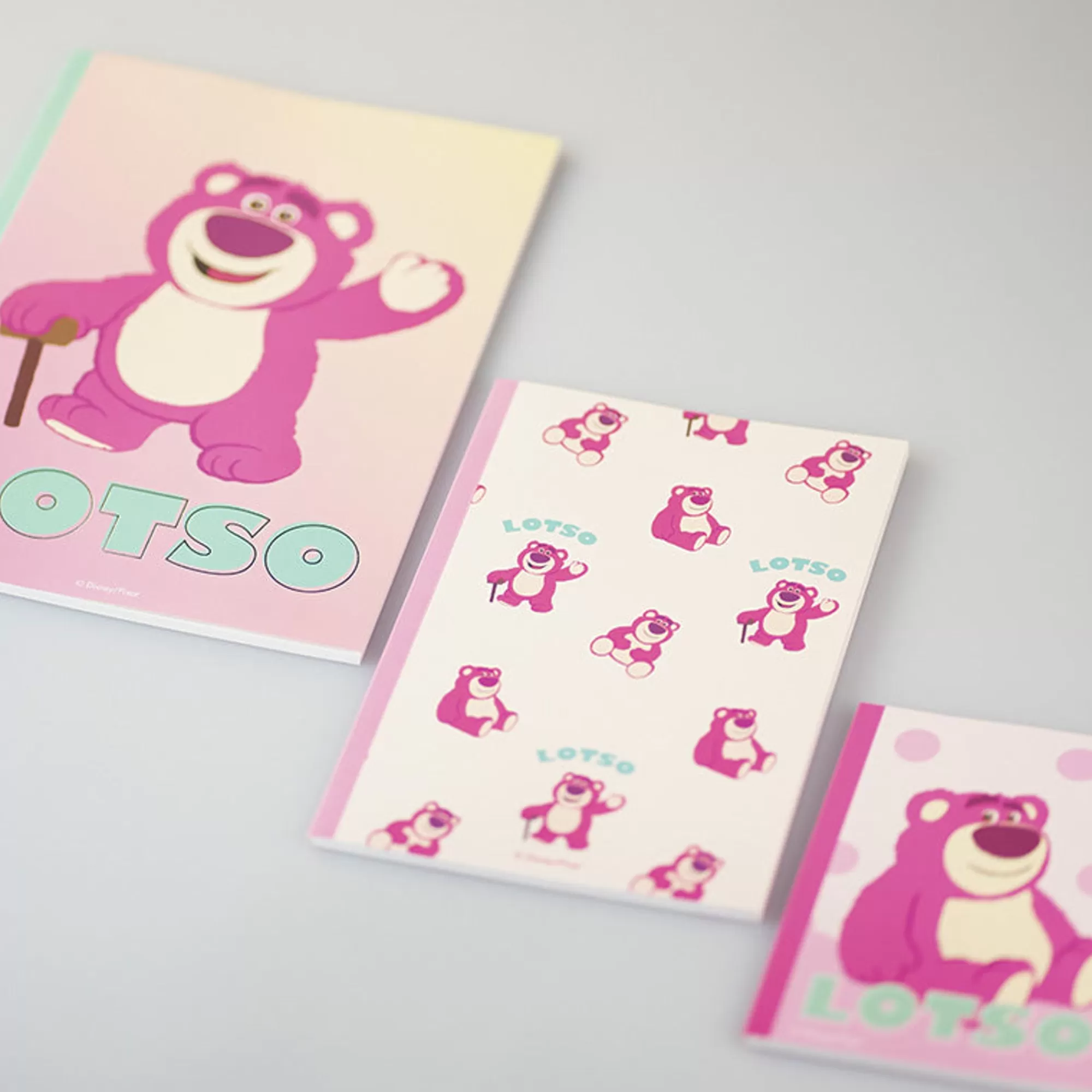 MINISO Notebook-Set 3 Quaderni - Lotso Toy Story