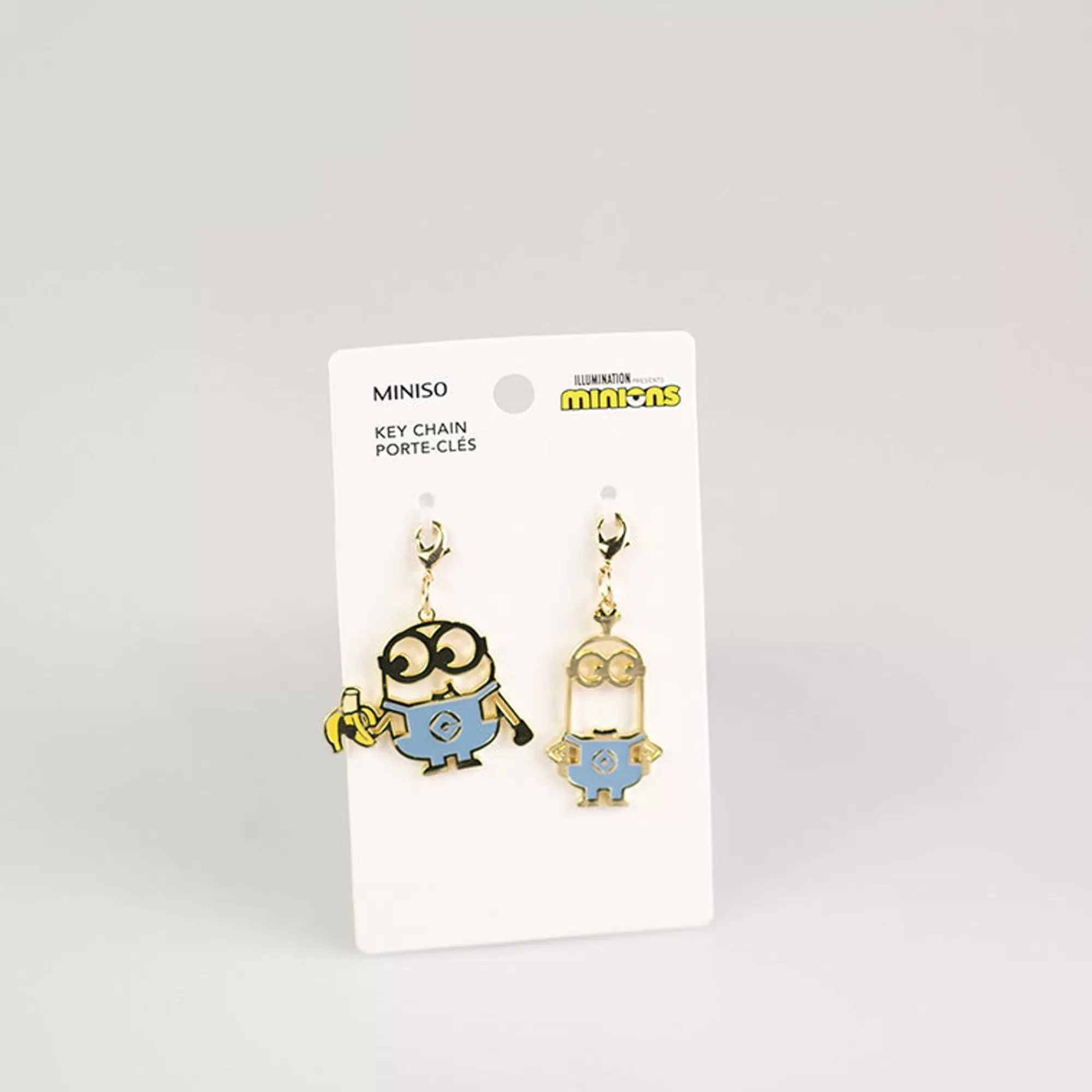 MINISO Borse & Zaini-Set Di 2 Portachiavi Minions - (1Pz)