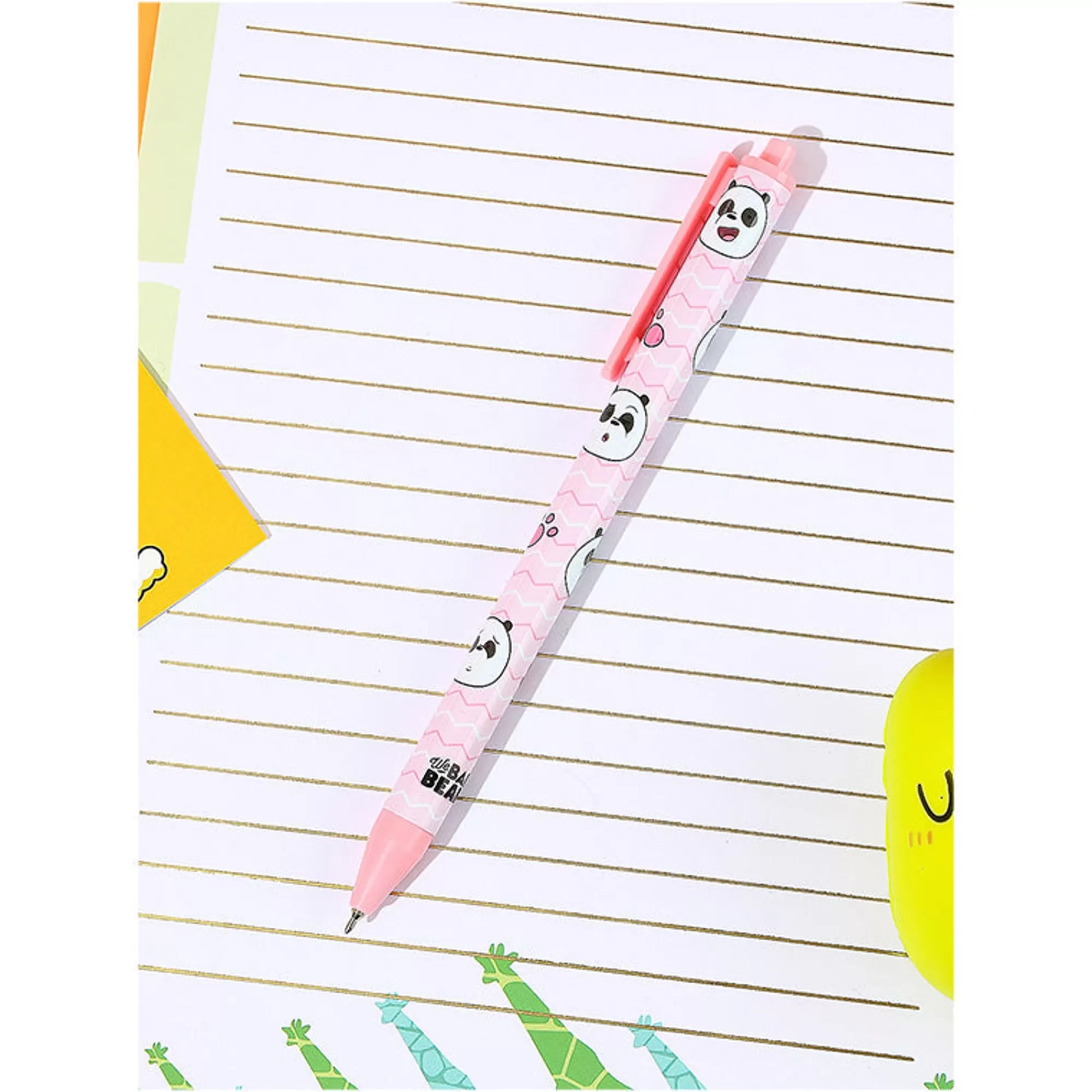 MINISO Penne E Pennarelli-Set Di Penne We Bare Bears Con Panda