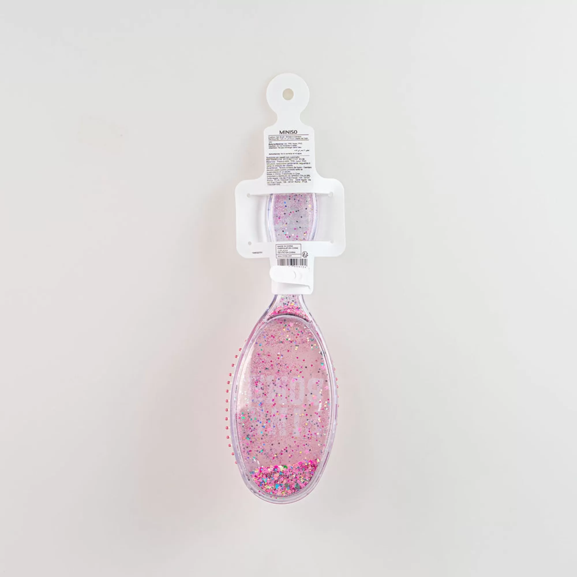 MINISO Accessori Capelli-Spazzola Ovale Rosa