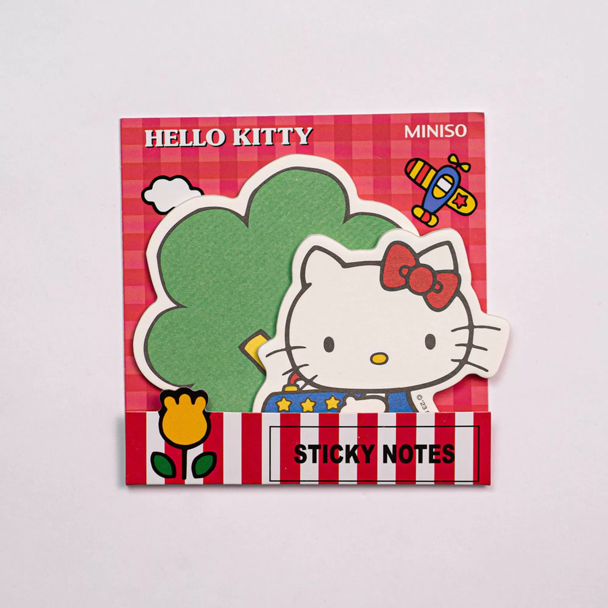 MINISO Notebook-Sticky Notes - Hello Kitty