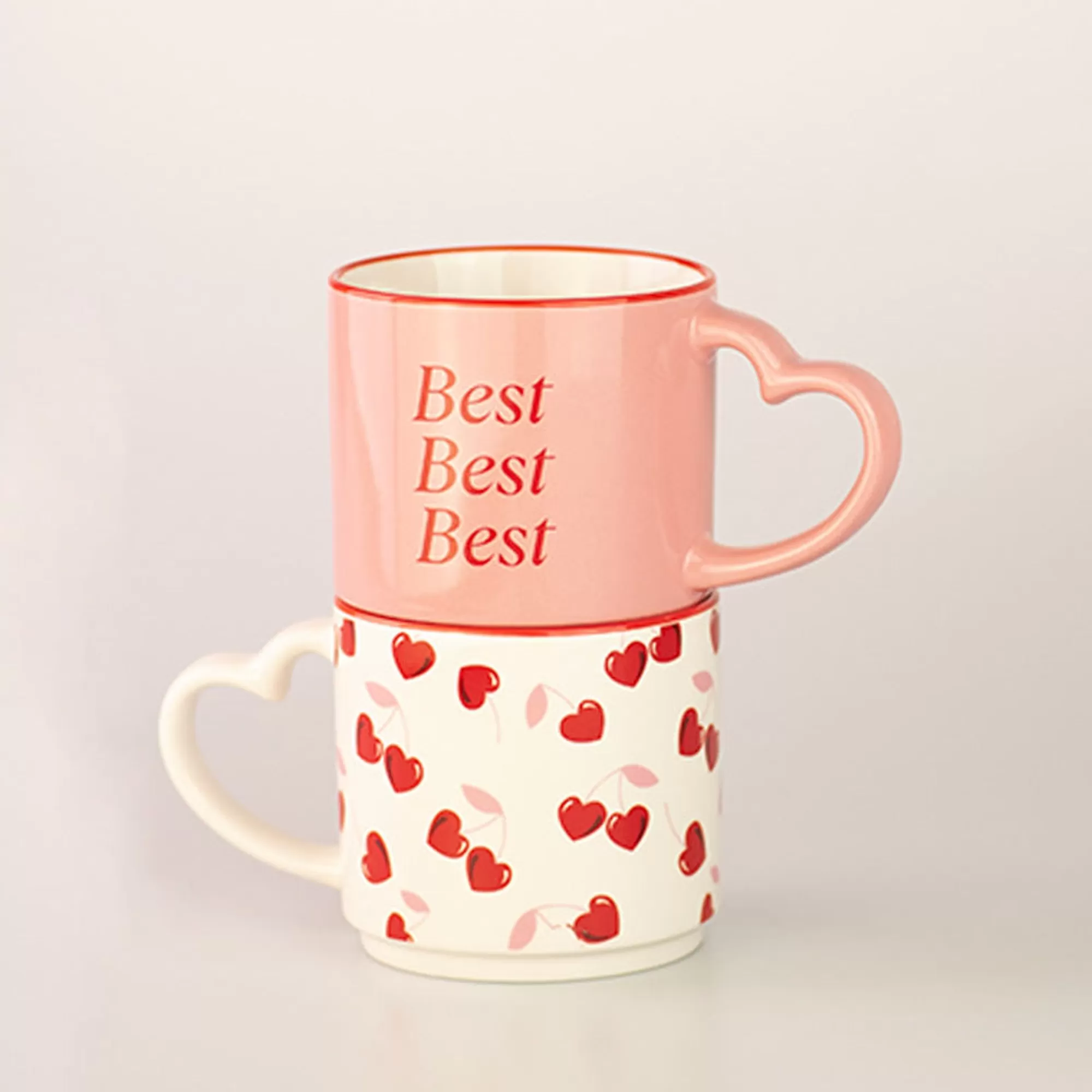 MINISO Storage Box & Organizer-Tazza Con Manico A Cuore - (1Pz)