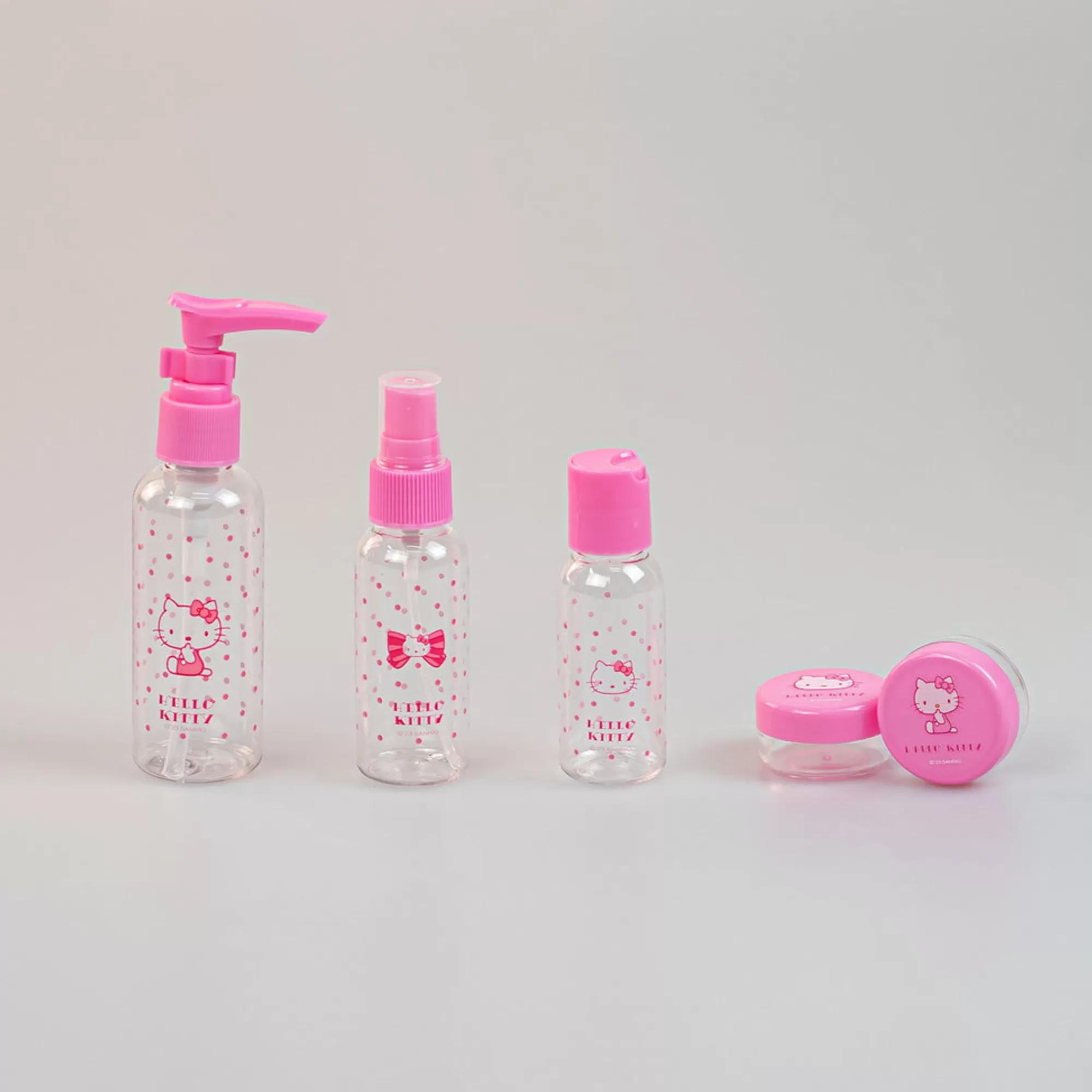 MINISO Flaconcini-Travel Kit - Hello Kitty (5Pz)