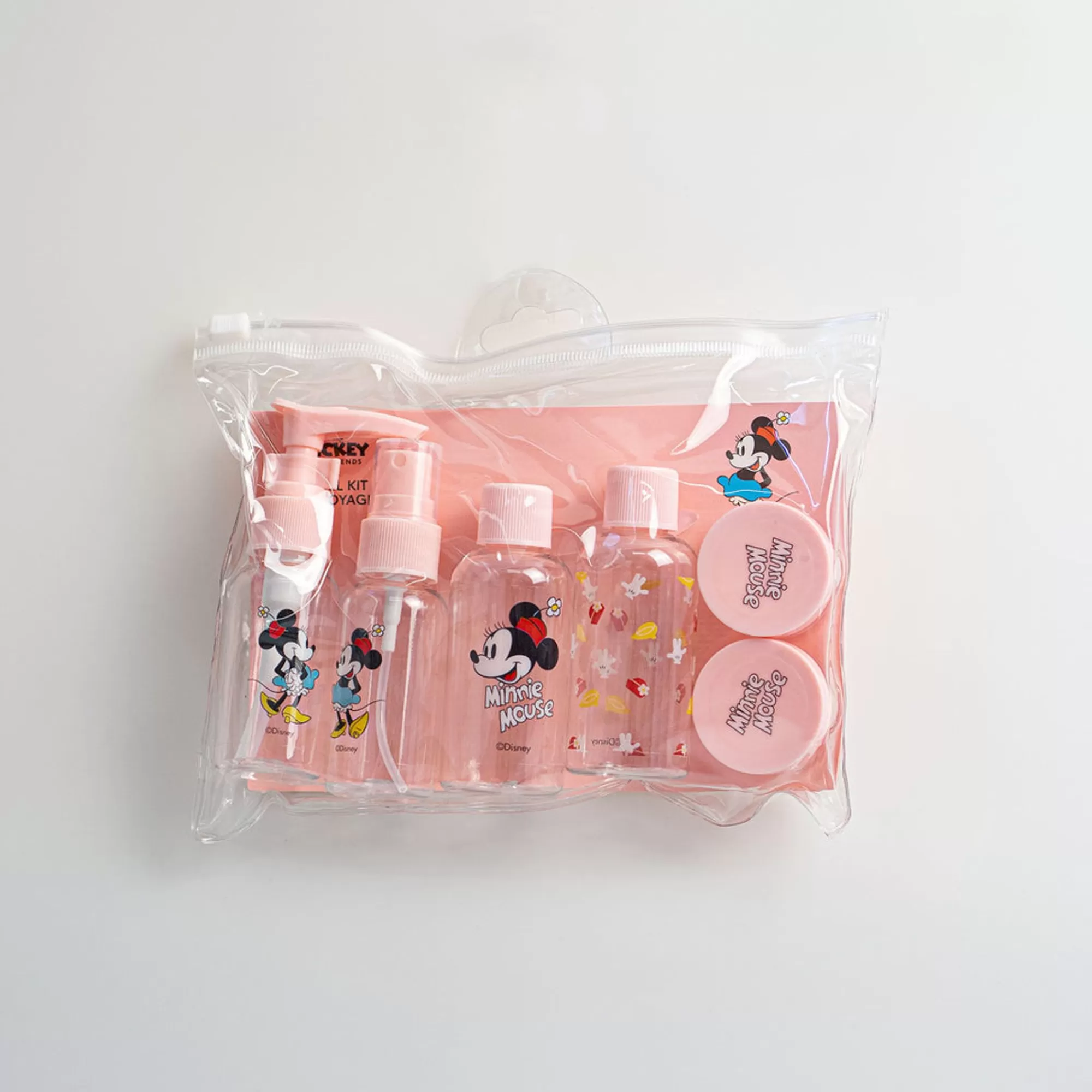 MINISO Flaconcini-Travel Kit - Minnie Mouse