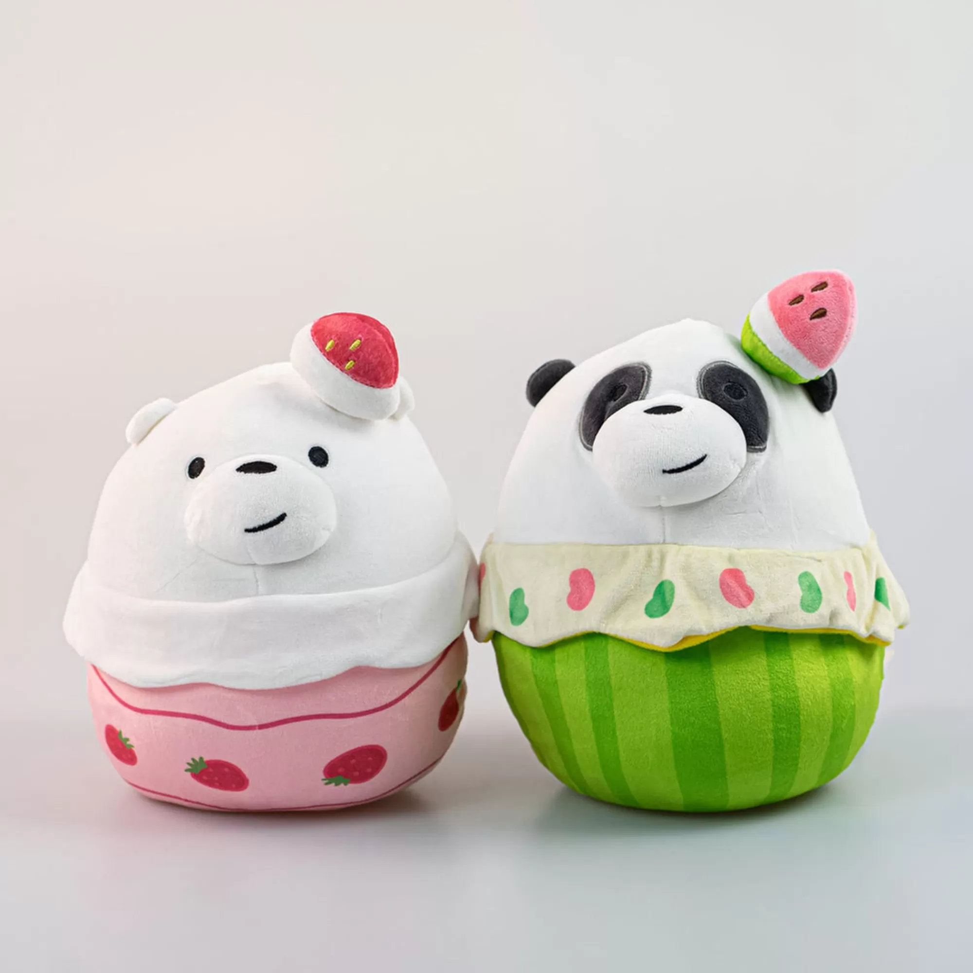 MINISO We Bare Bears-We Bare Bears - Dolcetto Orso Polare Fragola